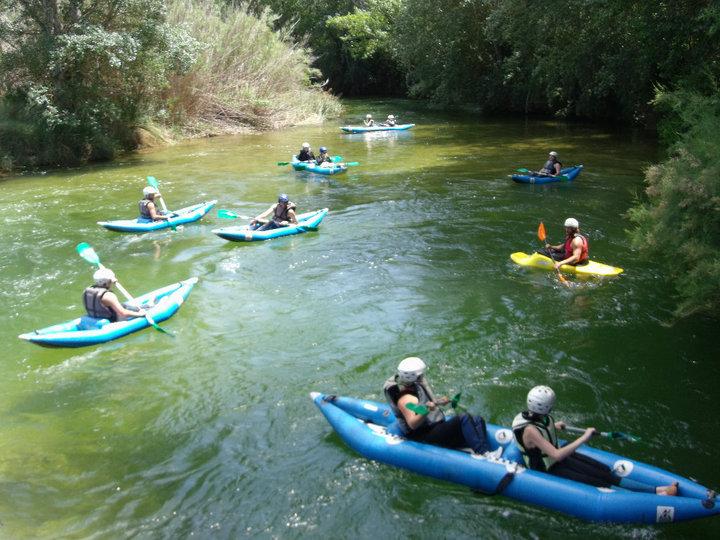 Canoa-Raf en el P.N del Río Cabriel